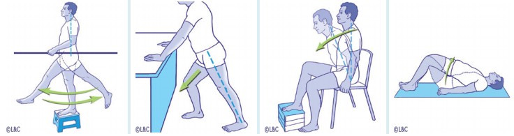 exercice arthrose hanche